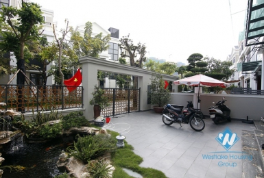 A big vila for rent in Starlake, Tay ho, Ha noi